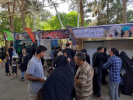 برپایی موکب جاماندگان اربعین مرکز آموزش علمی کاربردی نجف آباد